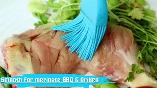 Bakefete Pastry Brush Silicone Basting Brush for Baking, Cooking, BBQ and Marinating
