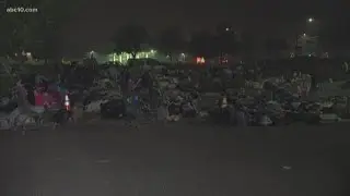 Camp Fire: Chico evacuees sleeping outside Walmart