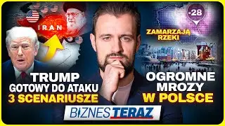 Trump ZAATAKUJE IRAN - trzy scenariusze, POLSKA drugim PARTNEREM KOREI PÓŁNOCNEJ? | Biznes Teraz