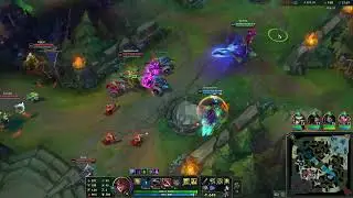 Penta to quadra and an outplay