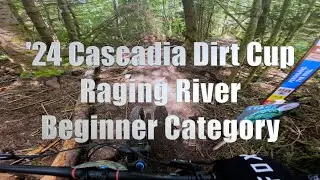 This is beginner enduro MTB - &lsquo;24 Race Cascadia, Raging River 3rd Place