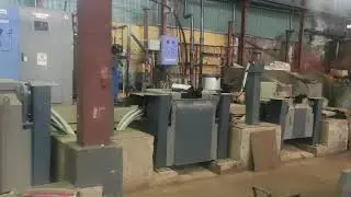 Indo power induction furnace - 350 kw -3 melting crucible - Udaya industry-Kandy-srilanka- alloys