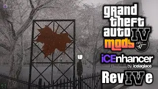 GTA 4 Snow Mod with the BEST Graphics Mod ❄️ | iCEnhancer 4 & RevIVe (2025)