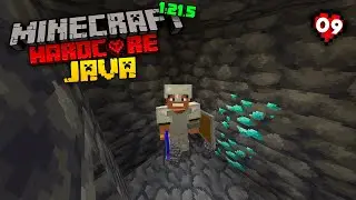 COMMENT FAIRE du MINAGE OPTIMIS&Eacute; pour TROUVER DU DIAMANT en HARDCORE sur MINECRAFT JAVA EDITION #09