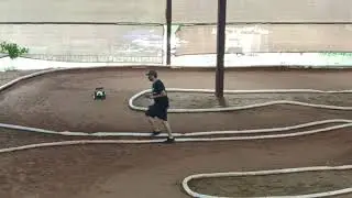 Chris Allison practice laps at Thornhill