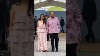 Isha Ambani Along With Mukesh Ambani With Z Plus Security Protection At Aadiya And Krishna Birthday