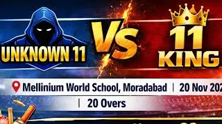 Unknown 11 vs  ss king 11 cricket match