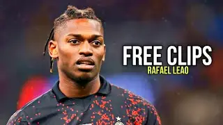 Rafael Leao - 4K Clips For Edits - Free Clips 2024 - Skills & Goals - Scenes Pack - No Watermark