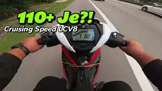 Cruising Speed Yamaha LC135 V8 | Daily Ride