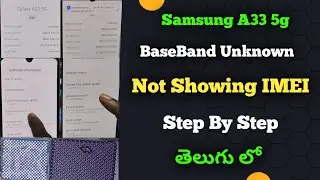 Samsung A33 5g BaseBand Unknown,No IMEI | Vigneswara Mobiles