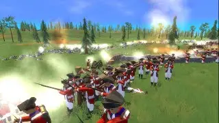 Huge Infantry Charge - Rise of liberty