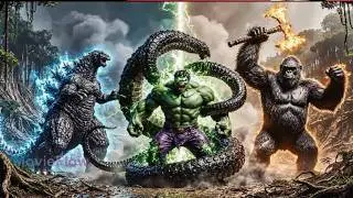 KONG & HULK UNITED | The Ultimate Titan War (Full Cinematic Movie)