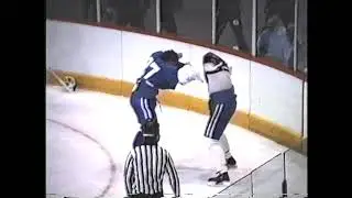 John Kordic vs Greg Smyth NHL Que Nords T.C. 91-92
