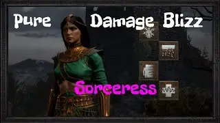 Pure Damage Blizzard Sorceress - Diablo 2 Resurrected