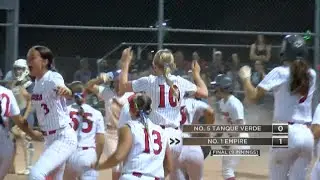 Empire Softball outlasts Tanque Verde in pitchers' duel to advance to 3A State Championship