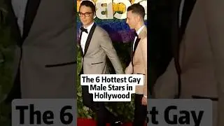 The 6 Hottest Gay Male Stars in Hollywood #shorts #fyp #celebrity #famous #hollywood