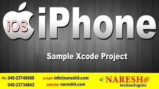 Sample Xcode Project | iOS Training Tutorial