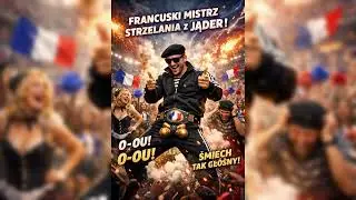 Jestem francuskim mistrzem  strzelania z jąder-(produkcja francuski śpiewak)