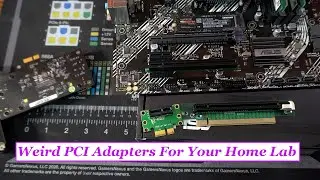 Необычные адаптеры PCI-E для вашей домашней лаборатории