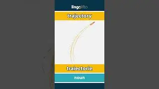 🇬🇧🇷🇴 trajectory - traiectorie : learn English : să &icirc;nvățăm engleza : vocabulary builder