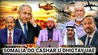 SOMALI OO CASHAR YAAB LEH U DHIGTAY UAE: SUCUUDIGA OO KASAARAYO UAE SUDAN !
