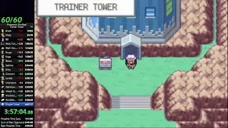 Pokemon Fire Red - Trainer Tower Speedrun in 4:05:39 [Misc WR]