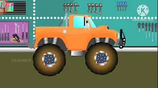 Monster truck  stunt