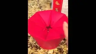 Silicone Microwave Popcorn Popper by SILICO