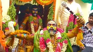 Golconda Talwar Shiva Potharaju Entry at Golconda Bonalu 2023 | Golconda Bonalu 2023 #golcondabonalu
