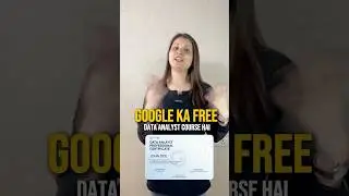 How to Get a 15 LPA Job with Google&rsquo;s Free Data Analyst Course  #GoogleCourse #freecourses