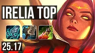 IRELIA vs GNAR (TOP) | KR Master | 25.17