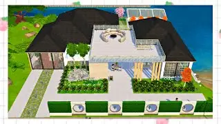 HOUSE TOUR | THE SIMS MOBILE INDONESIA |coffee shop and home