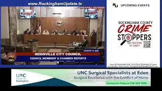 Your Daily Broadcast is Live! | Brought to You by UNC Health Rockingham | Watch 24/7 – www.Rocking