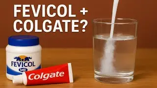 Fevicol vs Colgate Experiment ?