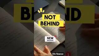 You're Not Behind With Money &mdash; The System Was Never Explained
