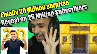 techno gamerz minecraft surprise finally reveal on 25 million subscribers | techno gamerz