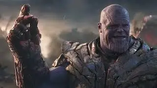 Avengers Endgame Scene | Iron Man vs Thanos #marvel 