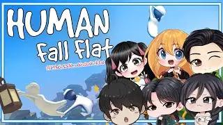 【HUMAN FALL FLAT】Chipmunk Main Yang LETOY boleh ?? 👉 👈  #mediashare  【 VTuber Indonesia 】