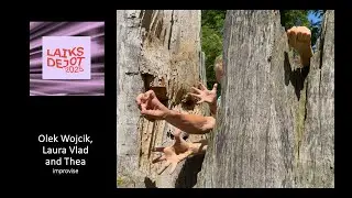 Olek Wojcik, Laura Vlad and Thea improvise at the Festival &ldquo;LAIKS DEJOT 2025&rdquo;