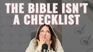 Why We're NOT Reading the Bible in a Year This Year! 