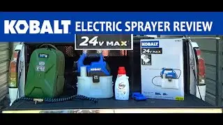 Kobalt Electric Sprayer Review #kobalt