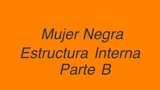 Mujer Negra - Estructura Interna Pate B