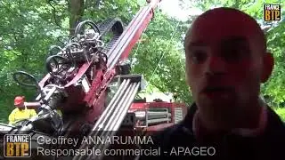 (G&eacute;otechnique) le forage sonique selon Apageo