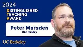 2024 Distinguished Teaching Award Peter Marsden
