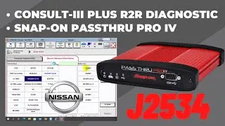 SNAP-ON PASSTHRU PRO IV | NISSAN CONSULT-III PLUS R2R DIAGNOSTIC SOFTWARE