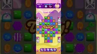 Candy Crush Saga level 4686 - Hard Level with 4 FREE Boosters | High Speed