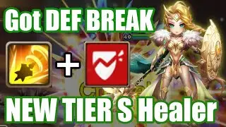 Got DEF BREAK! Is Louise new Tier S Healer?🤔🤔🤔【Summoners War RTA】