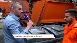 Rujna zora/ Na terenu sa radnicima Gradske čistoće /Jutarnji program Gradske TV