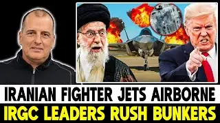 🚨 BREAKING: Iranian Fighter Jets Take Off - IRGC Leaders Move To Bunker