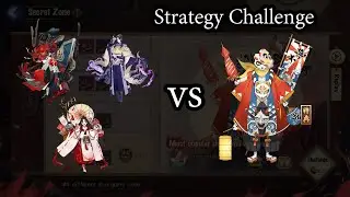 Summer Poem. Strategy Challenge (team with 2 fodder) Onmyoji Global 6/1/2021